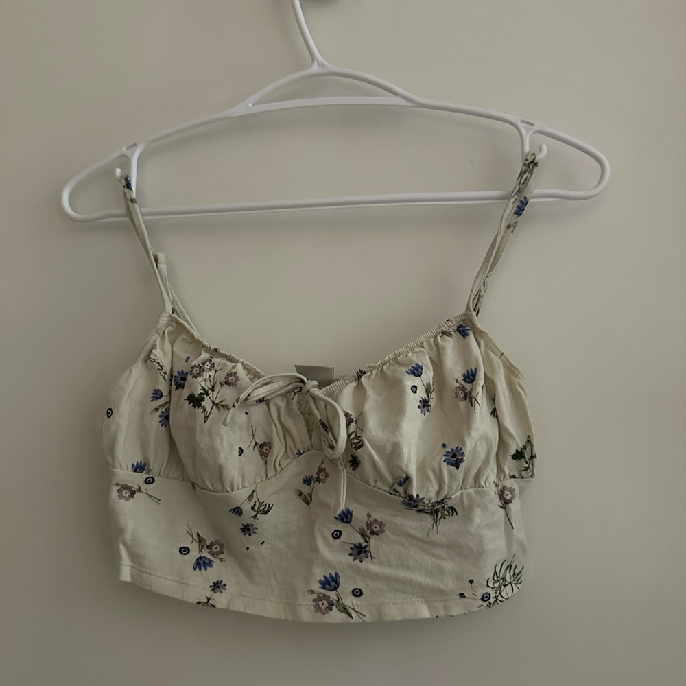 Sunday best- cropped tank top